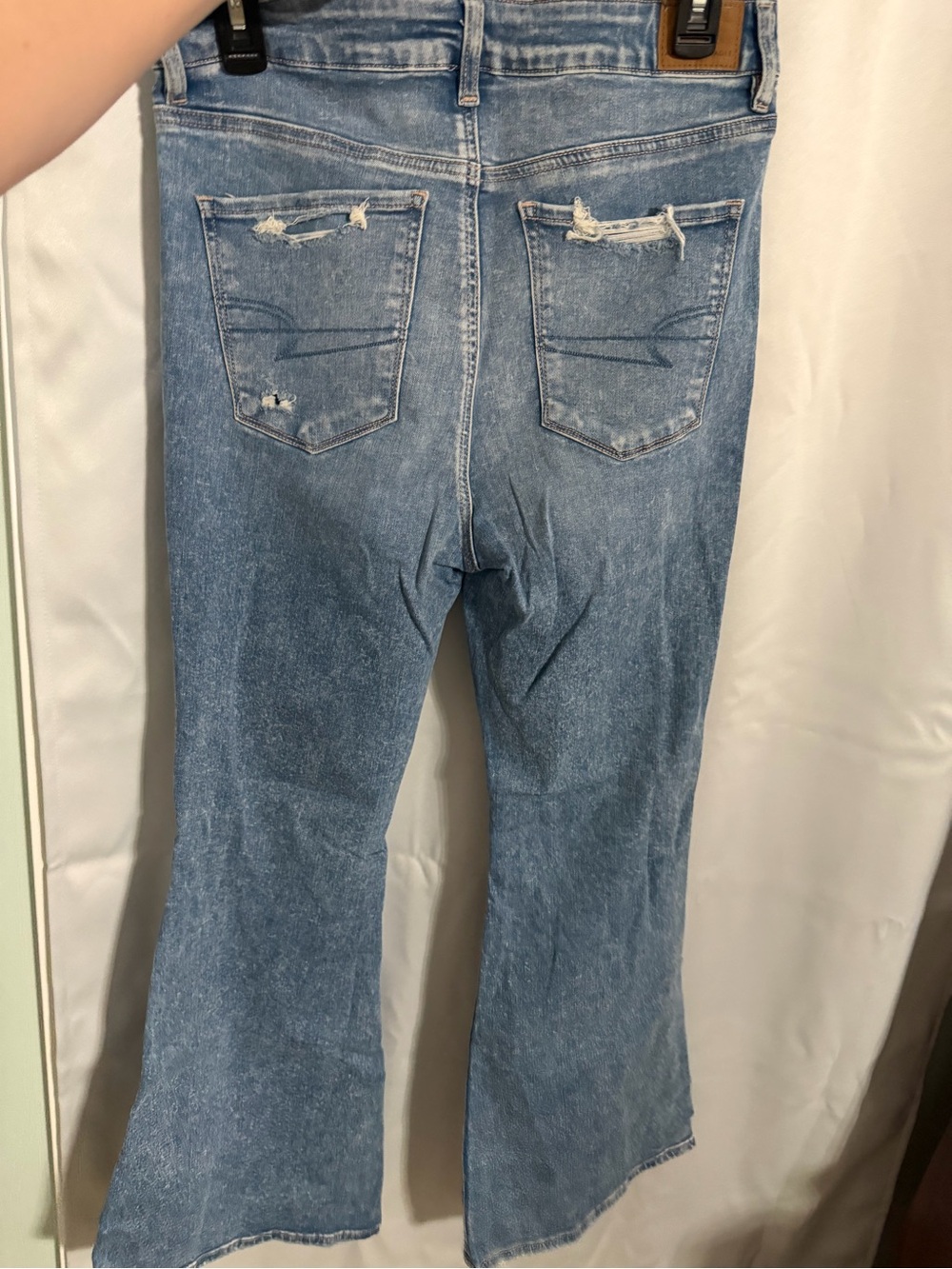 Women’s American Eagle Super Hi-rise Flare - Picture 3 of 5